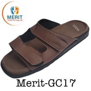 Merit-GC 17/MCR — Double Strap Diabetic MCR Sandal for Men